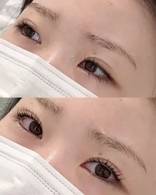 マツエク・マツパ 𝚔𝚊𝚛𝚎𝚗 mosteyes新宿の眉毛・アイブロウイメージ