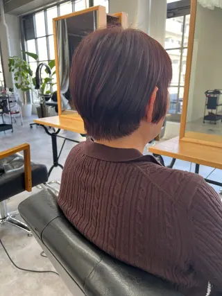 ショート カラー ショートカット/ 岡山駅前/KAZUのヘアスタイル