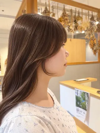 ロング 古後 さゆこのヘアスタイル