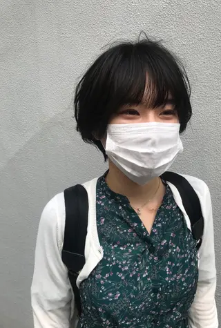 ショート ayane⭐️ボブ・ ショート・パーマのヘアスタイル