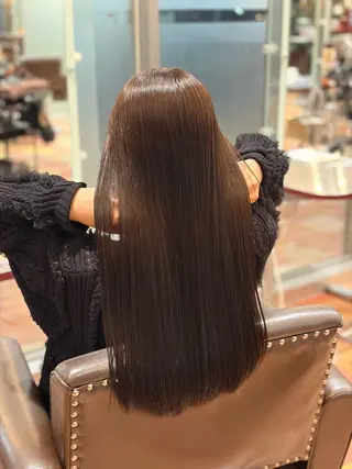 ロング 長谷川 賢治のヘアスタイル