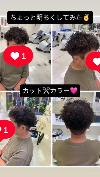 メンズ タカハシ リナのヘアスタイル