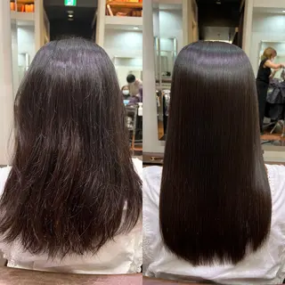 セミロング パーマ 【縮毛矯正プロ講師】 島野 伊央汰のヘアスタイル