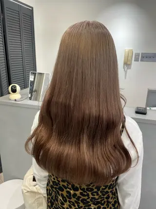 ロング ♡似合わせ ♡ハイトーン♡のヘアスタイル
