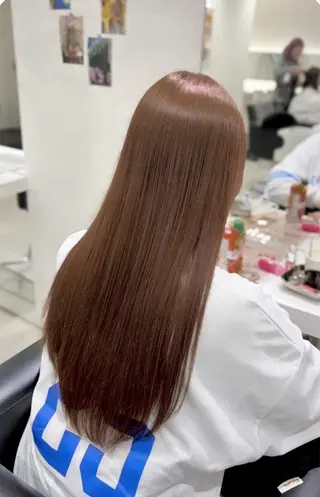 ロング カラー ブリーチなしダブルカ ラー/経堂/サナ🌱のヘアスタイル
