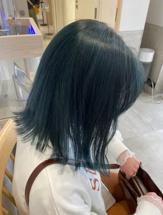 ロング カラー パーマ ヘアアレンジ 中顔面短縮レイヤー /コウヘイのヘアスタイル