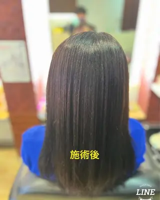 ロング カラー パーマ 織田 英之のヘアスタイル