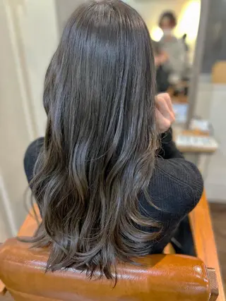 ロング カラー 縮毛矯正&髪質改善 ⭐️OGUのヘアスタイル