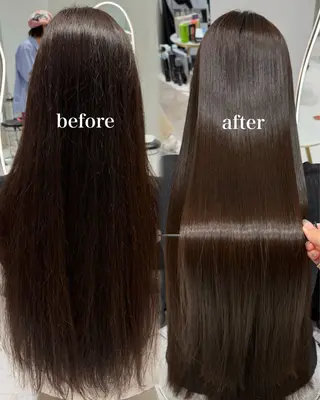 ロング 𝑹𝒊𝒉𝒐🎀 名駅/大人韓国ヘアのヘアスタイル