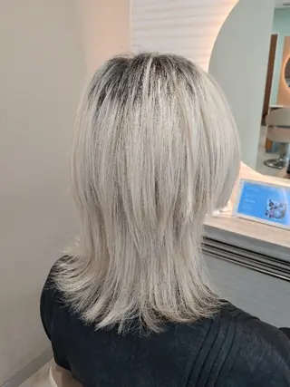 ミディアム ヘアアレンジ メンズ 🐺デザインウルフ / 一ノ瀬 凌🐺のヘアスタイル