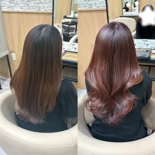 カラー 透明感カラー️🫧 ℝ𝕚𝕟𝕒のヘアスタイル