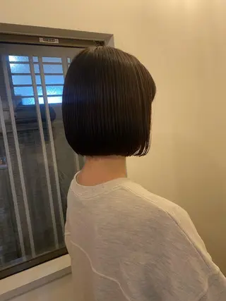 ショート ムナカタ アカリのヘアスタイル