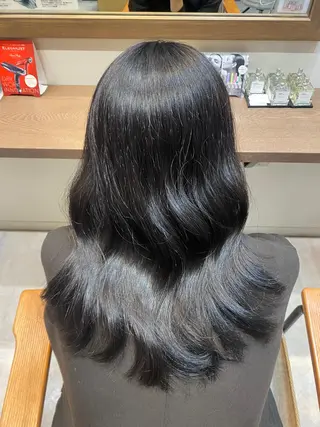 ロング 花見 亜沙美のヘアスタイル