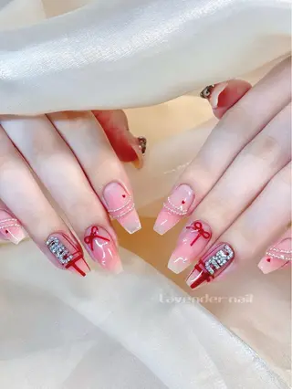 ネイル Lavender nail·中島公園のネイルデザイン