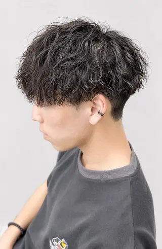 パーマ DEW 月子のヘアスタイル