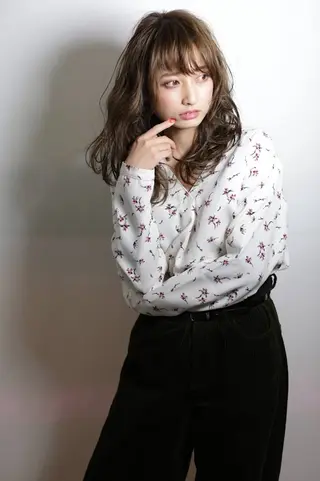 セミロング 廣瀬 直幸のヘアスタイル