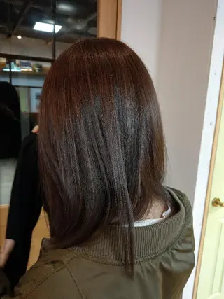 ミディアム 店長　佐藤 祐輔のヘアスタイル