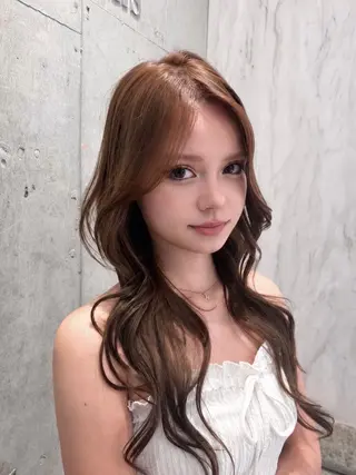 カラー ann 🥣💕🪽ྀིのヘアスタイル