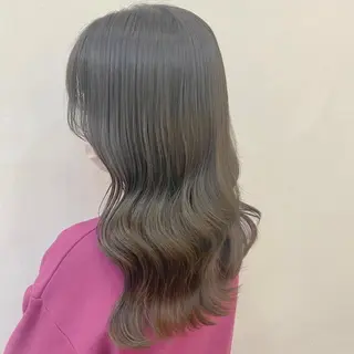 セミロング カラー Atem ☀️大町店のヘアスタイル