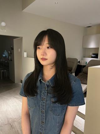 カラー くるみ／透明感カラー 艶髪🤎のヘアスタイル
