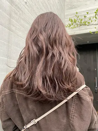 ロング レイヤーカット 赤み消し　店長/大和のヘアスタイル
