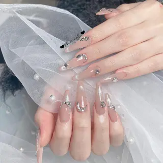 ネイル サイナネイル🎀 長さ出し専門店のネイルデザイン