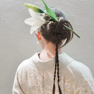 ロング ヘアアレンジ レイヤーカット🪄 ヘアセット🪄シホのヘアスタイル