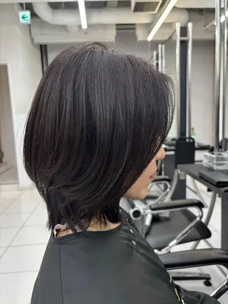 ミディアム 石毛 大翔のヘアスタイル