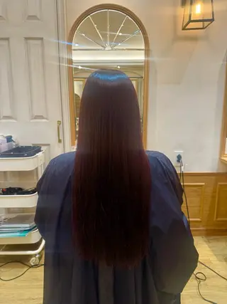 ロング カラー 透明感カラー💜 モテ髪 空陽💙のヘアスタイル