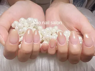 ネイル kao nail マグネット/長さだしのネイルデザイン