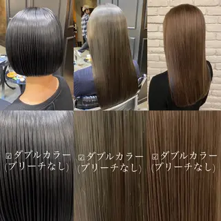 ミディアム カラー 透明感カラー🌿 グレージュ🐺陽介のヘアスタイル