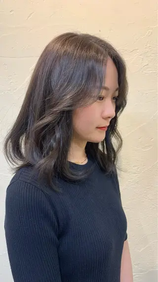 ミディアム 長沼ゆうか /メンズカットモデルのヘアスタイル