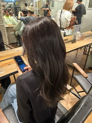 ロング カラー ハイライトモデル募集 /イデハラ　ショウマのヘアスタイル