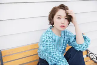 ショート 所渉/韓国レイヤー /ウルフカットのヘアスタイル