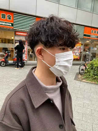 ショート パーマ メンズ 水川 達也のその他イメージ
