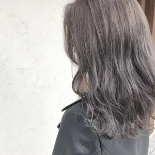 ミディアム カラー 艶髪育成サロン 京橋 shinのヘアスタイル