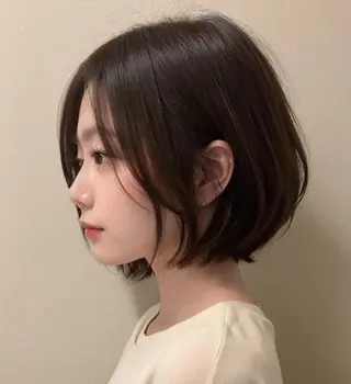 ミディアム たけうち みずきのヘアスタイル