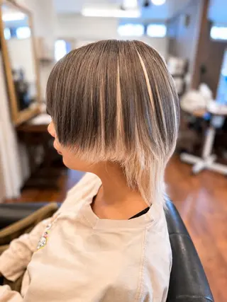 ショート カラー 【SOYON本厚木】 髪質改善　　武尊のヘアスタイル