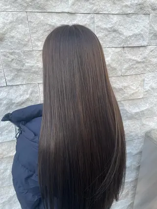 ロング カラー 北川 智海のヘアスタイル