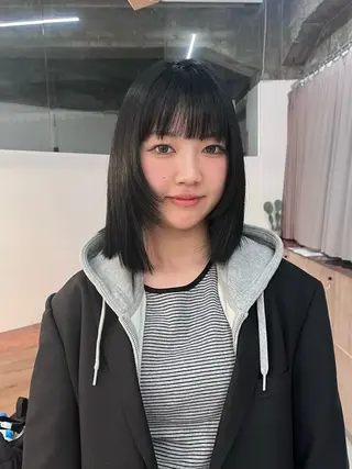 ミディアム anri/大阪/ ボブカットのヘアスタイル
