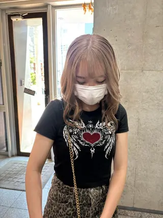 カラー HAGA HINAのヘアスタイル
