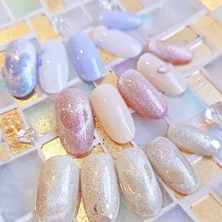 ネイル 手描きアート&推し活 🌟Wisteriaのネイルデザイン