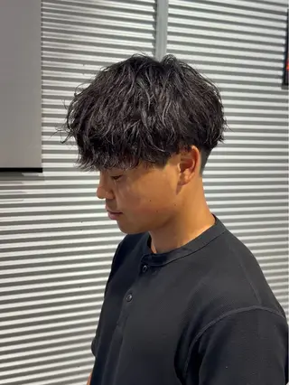 ショート パーマ メンズ メンズの悩み解決専門 柏パーマ職人/曽我尾のヘアスタイル