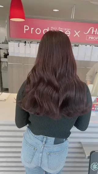 ロング カラー MOKA🌼淵野辺 カラーモデル募集のヘアスタイル