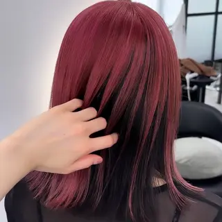 ミディアム カラー Ren. 🦋デザインカラーのヘアスタイル