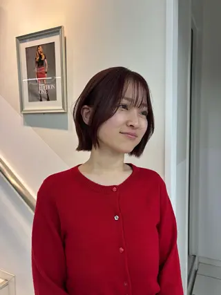 ミディアム 陽 愛のヘアスタイル