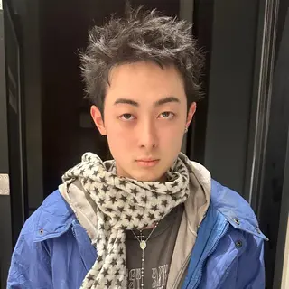 ショート カラー メンズ 渋谷メンズショート 特化🥋　渡邊健流のヘアスタイル