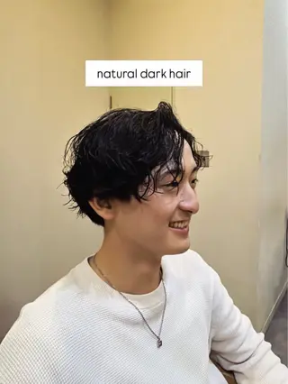 カラー メンズ ⭐️透明感カラー⭐️ Raiaのヘアスタイル