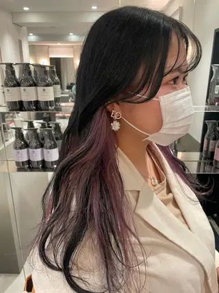 ロング カラー 🪞透け感&韓国ヘア 🪞honokaのヘアスタイル