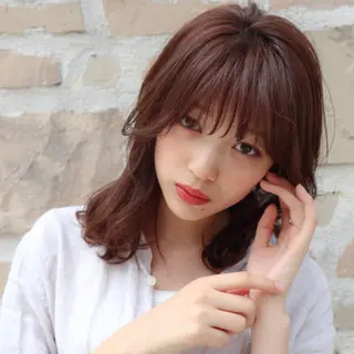 ミディアム ✨ブリーチマスター✨ オクヤマヨウスケのヘアスタイル